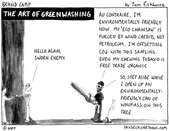 Cartoon: The Art of Greenwashing