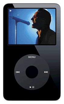 Black video iPod - click for 43 Things goal 'Get an iPod'