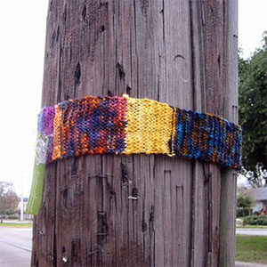 Picture of Knitta, please tagging